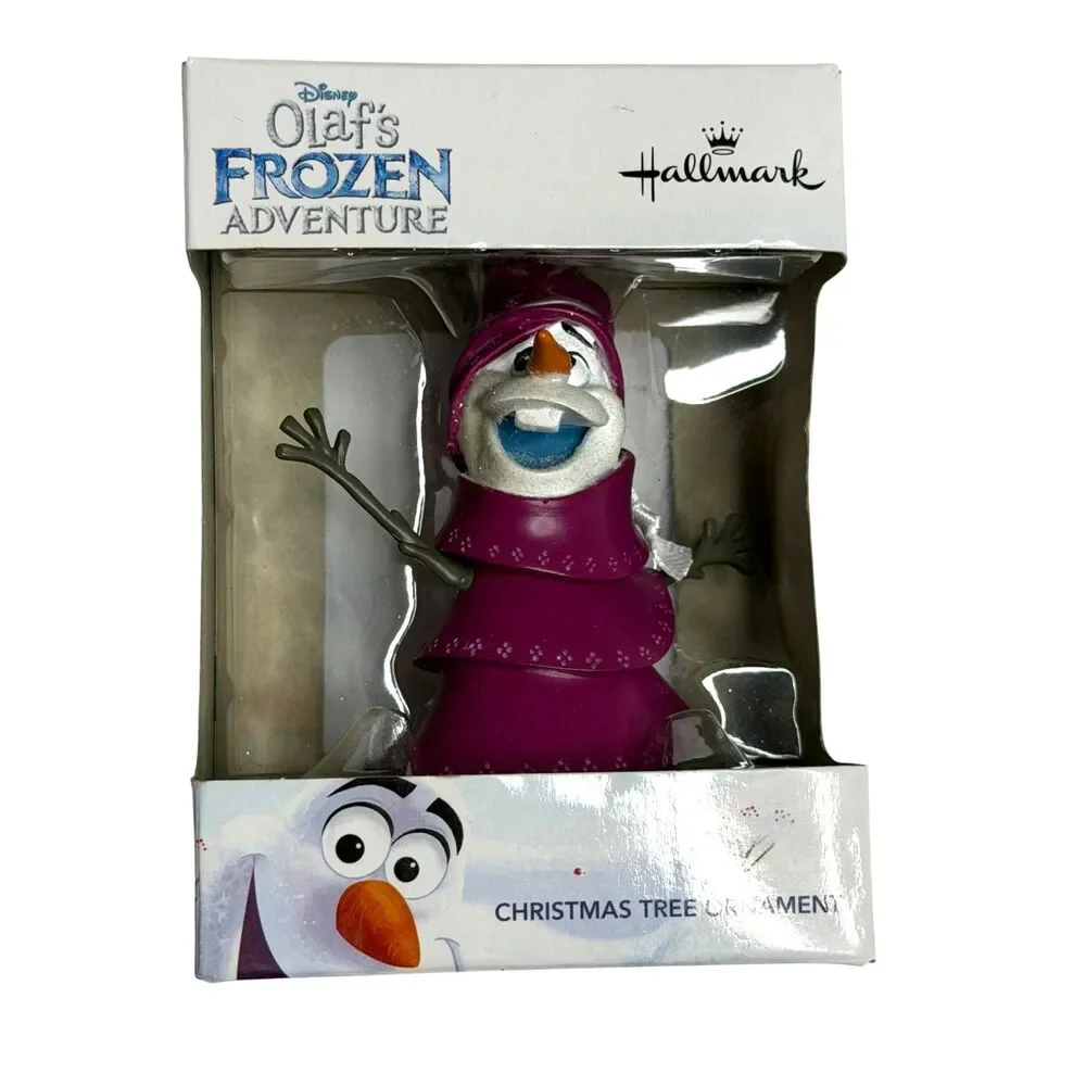 Hallmark Disney Olafs Frozen Adventure Olaf Ornament Christmas Tree NIB